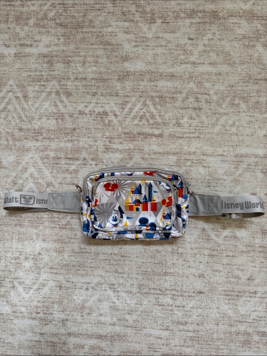 Disney Handbags - Disney Parks Walt Disney World Mickey Belt Bag Fanny Pack Crossbody Park Icons